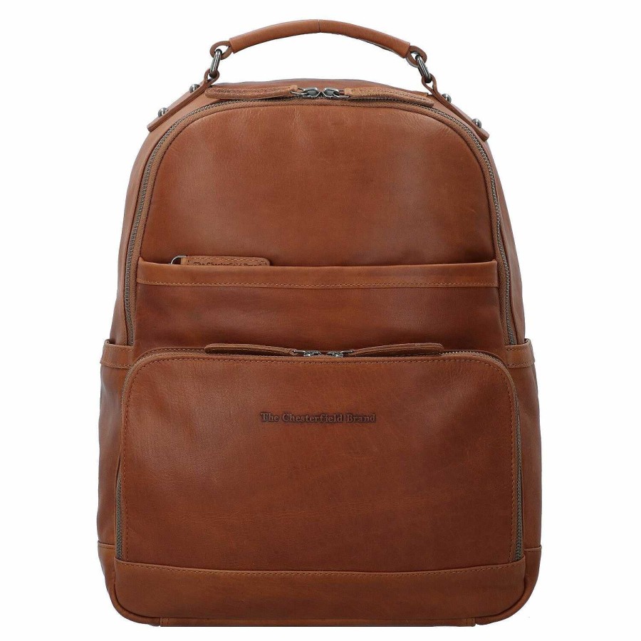 Business The Chesterfield Brand | The Chesterfield Brand Wax Pull Up Backpack Leather 39 Cm Laptop Compartment