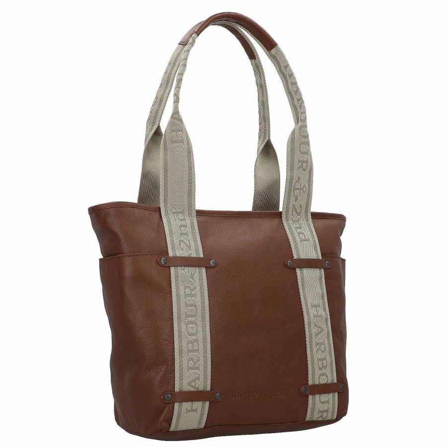 Bags Harbour 2nd | Harbor 2Nd Just Pure Gina Shopper Bag Leather 42 Cm Laptop Compartment