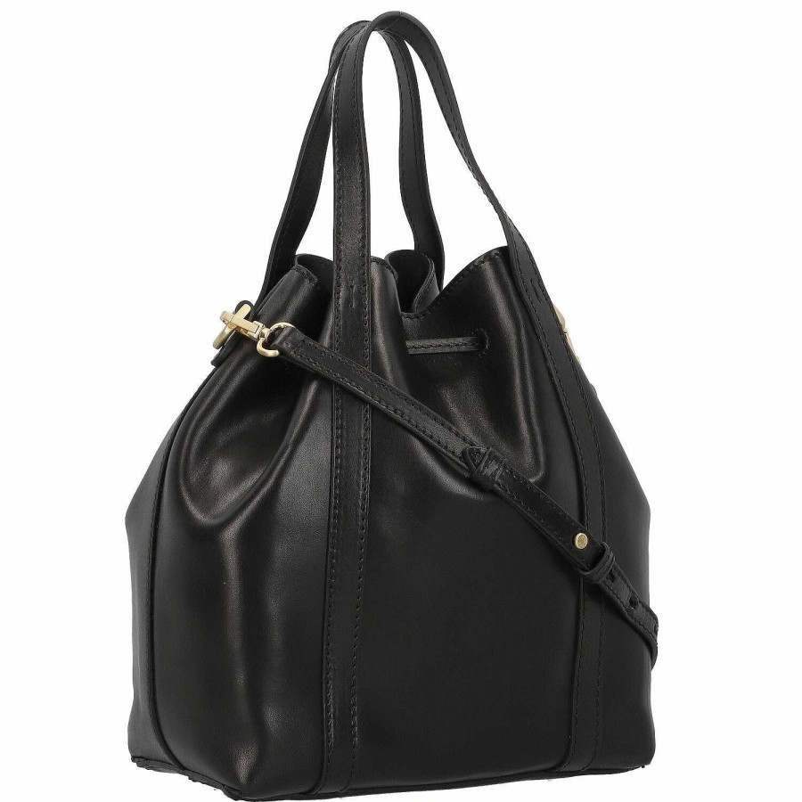 Bags The Bridge | The Bridge Vittoria Bucket Bag Leather 25 Cm