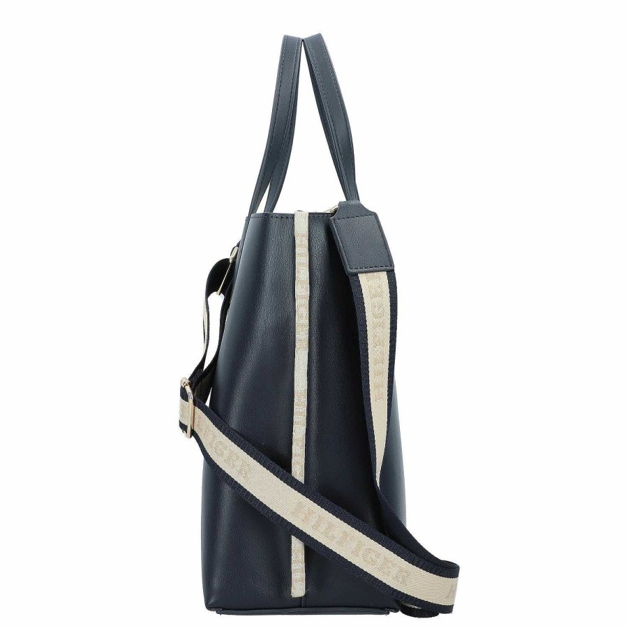 Bags Tommy Hilfiger | Tommy Hilfiger Iconic Tommy Shopper Bag 34 Cm