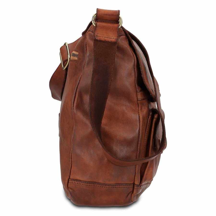 Business Campomaggi | Campomaggi Messenger Leather 37 Cm