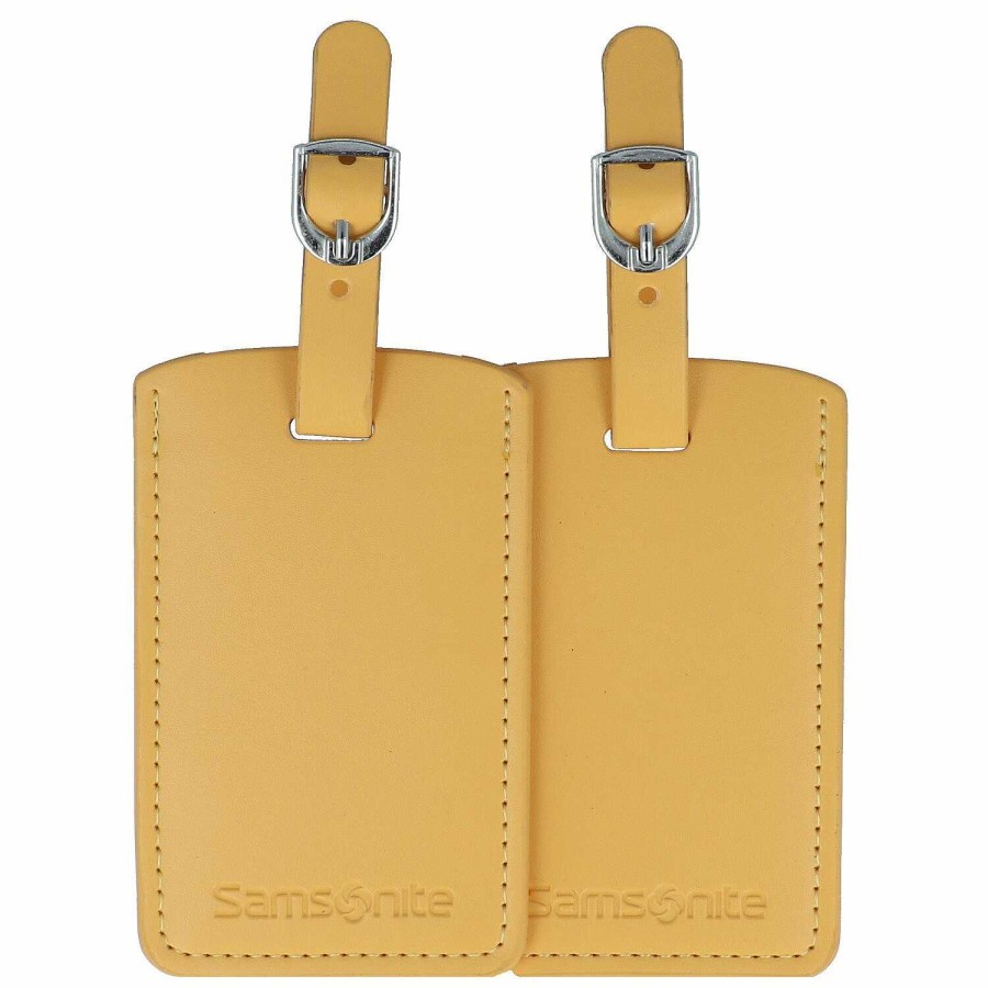 Travel Luggage Samsonite | Samsonite Global Travel Accessories Suitcase Tag Set Of 2 10 Cm