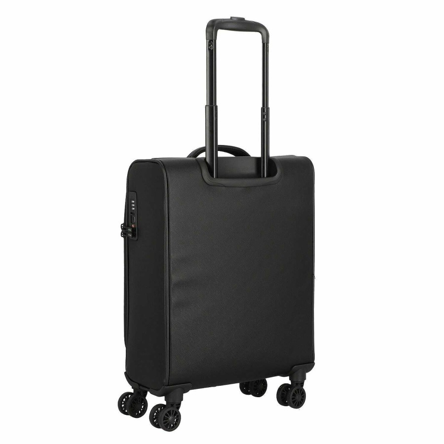 Travel Luggage Guess | Guess Napoli 4 Wheels Cabin Trolley 56 Cm