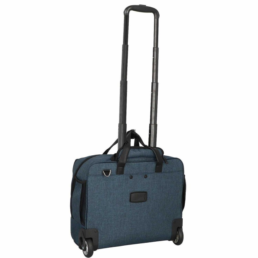 Travel Luggage Dermata | Dermata 2 Wheels Business Trolley 44 Cm Laptop Compartment