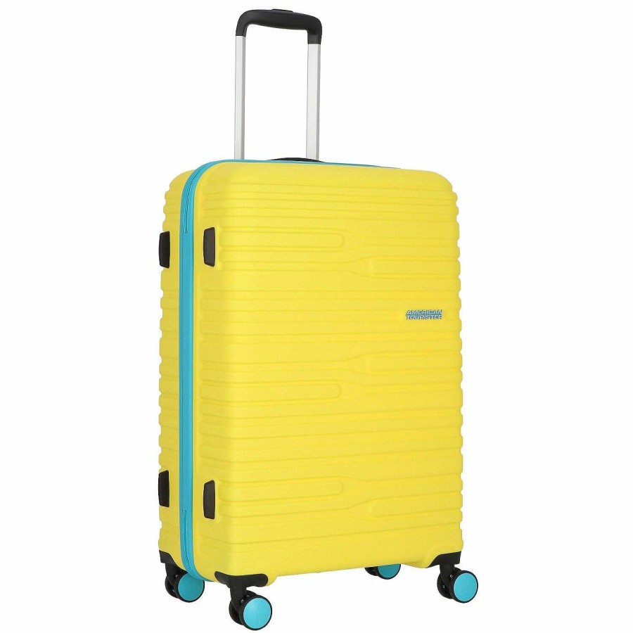 Travel Luggage American Tourister | American Tourister Wavestream 4 Wheel Suitcase Set 3 Pieces