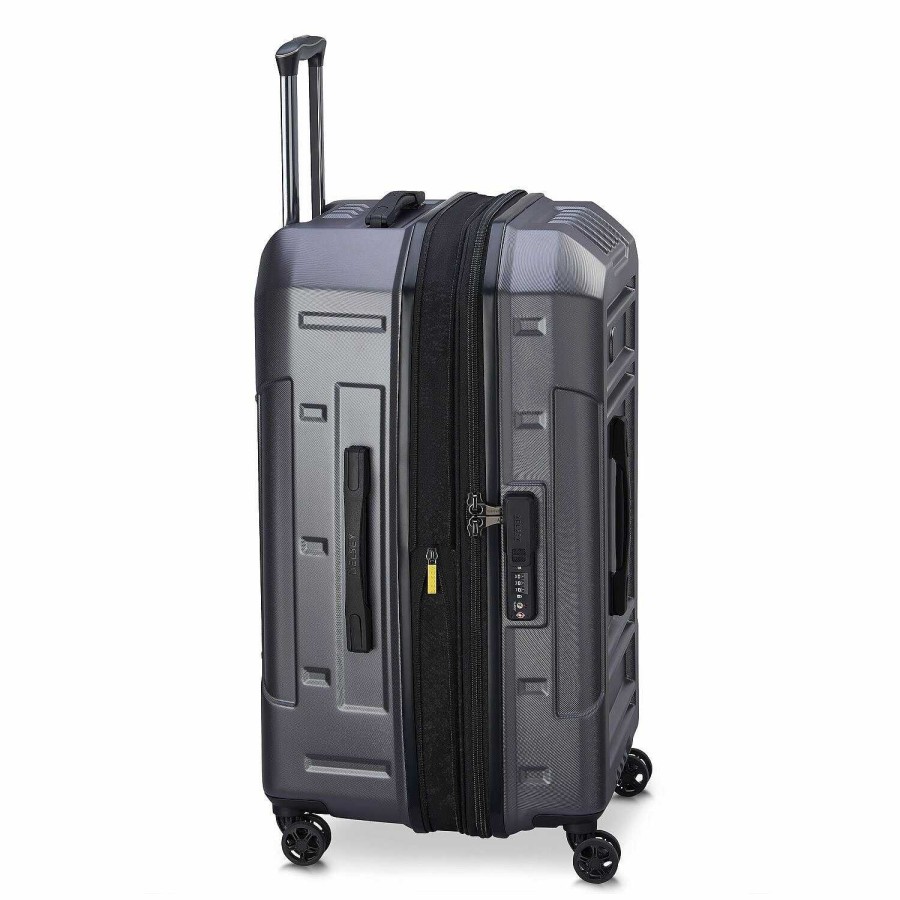 Travel Luggage Delsey Paris | Delsey Paris Rempart 4-Wheel Trolley 73 Cm With Expansion Pleat