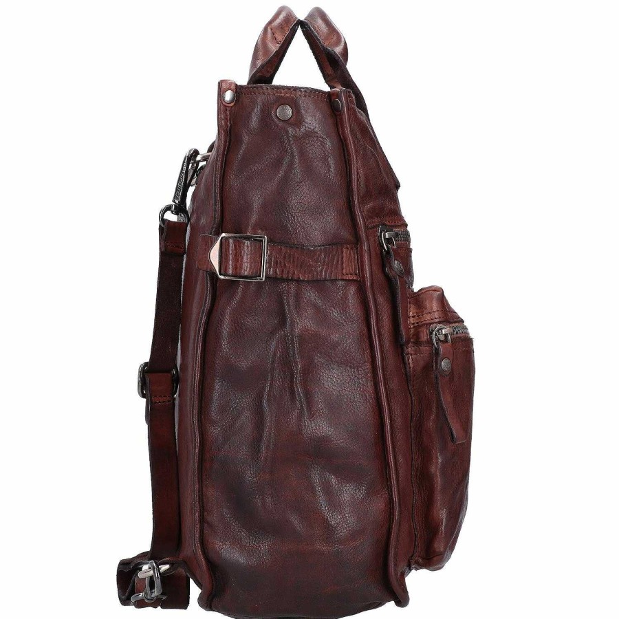 Backpacks Campomaggi | Campomaggi City Backpack 34 Cm Leather Laptop Compartment