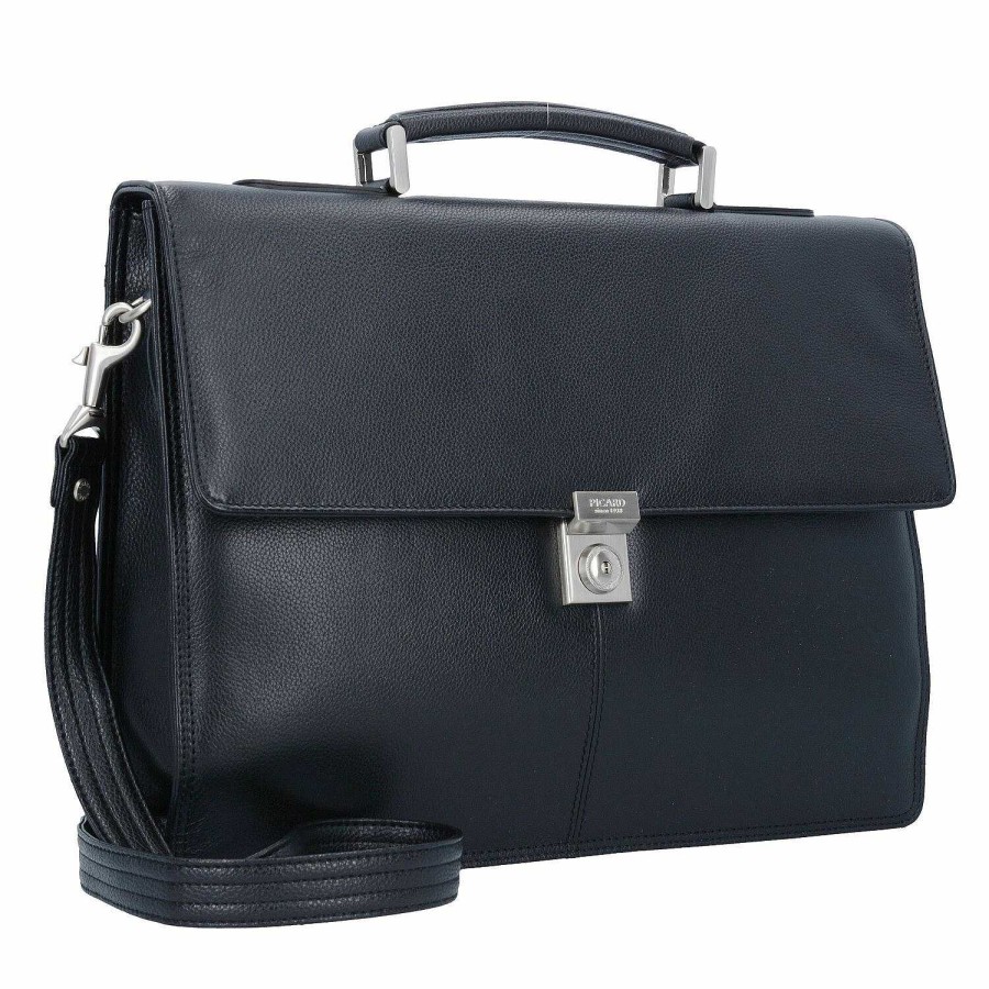 Business Picard | Picard Aberdeen Briefcase Leather 37 Cm Laptop Compartment