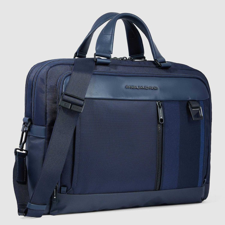 Business Piquadro | Piquadro Steve Briefcase 41 Cm Laptop Compartment