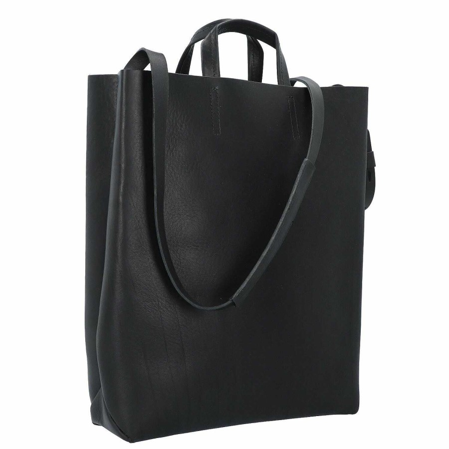 Bags Harold's | Harold'S Paperbag Shopper Bag Leather 33 Cm