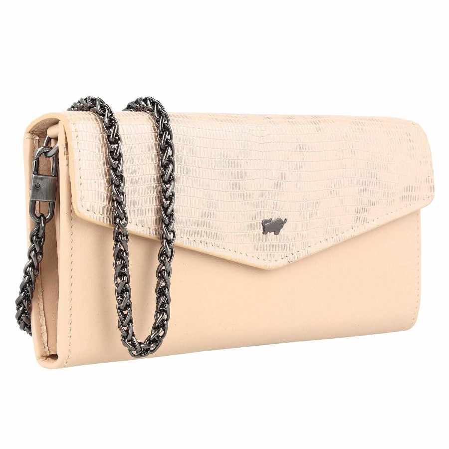 Bags Braun Büffel | Brown Buffel Lizzy Clutch Purse Leather 19.5 Cm