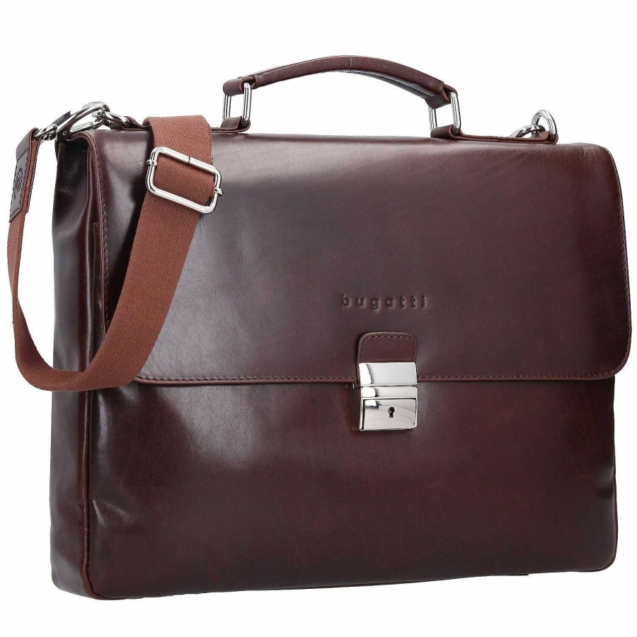 Business bugatti | Bugatti Romano Messenger Leather 40 Cm Laptop Compartment