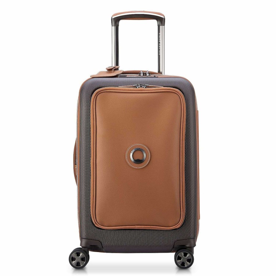 Travel Luggage Delsey Paris | Delsey Paris Chatelet Air 2.0 4-Wheel Cabin Trolley 55 Cm With Expansion Fold