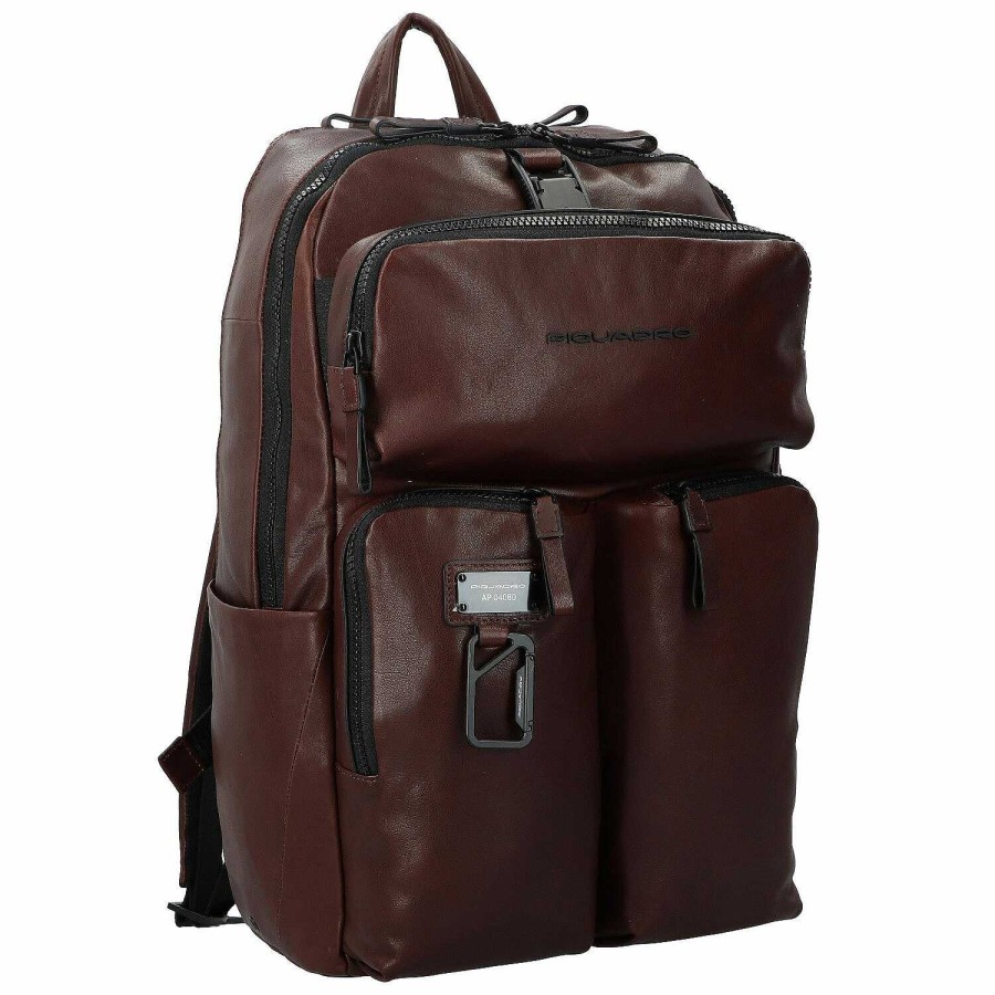 Backpacks Piquadro | Piquadro Harper Backpack Leather 48 Cm Laptop Compartment