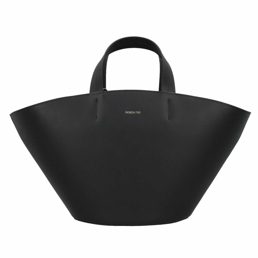 Bags Patrizia Pepe | Patrizia Pepe Minimal City Shopper Bag Leather 52 Cm