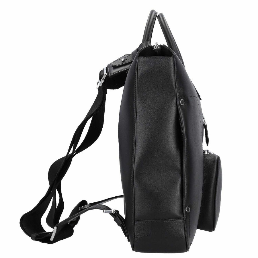 Backpacks Montblanc | Montblanc Meisterstuck Selection Backpack Leather 37 Cm