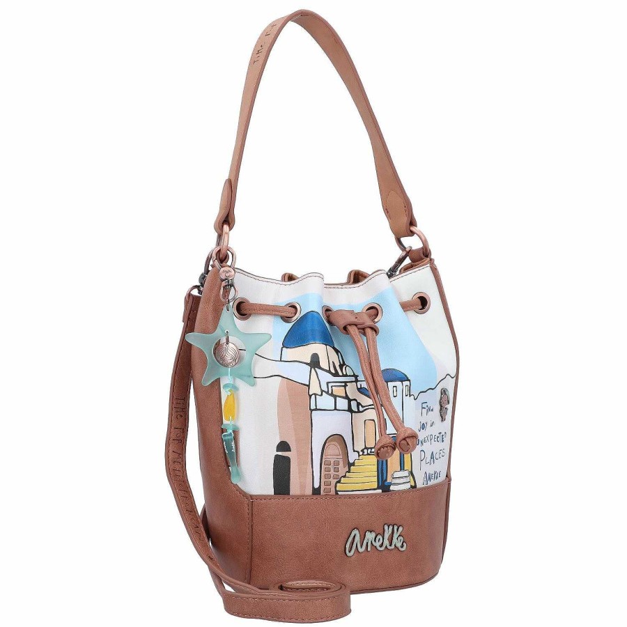 Bags Anekke | Anekke Mediterranean Sunrise Bucket Bag 26 Cm