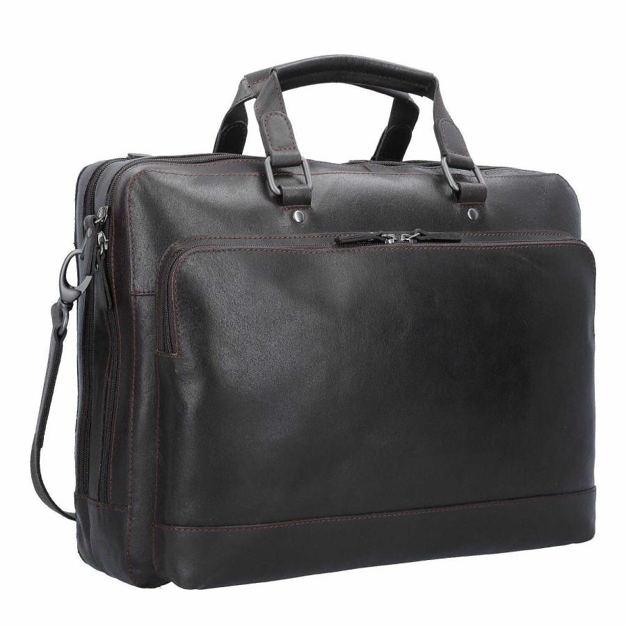 Business Leonhard Heyden | Leonhard Heyden Dakota Briefcase Leather 40 Cm Laptop Compartment