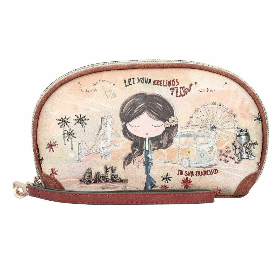 Bags Anekke | Anekke Peace & Love Clutch Purse 22 Cm