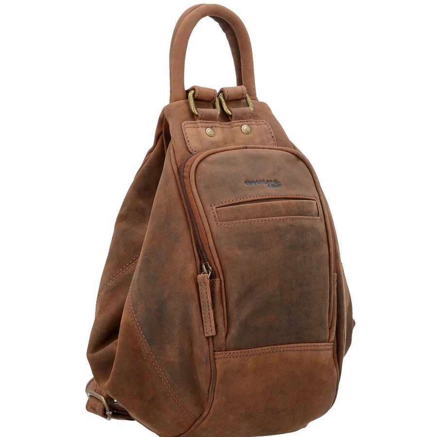 Backpacks Greenland Nature | Greenland Nature Montenegro City Backpack Leather 34 Cm