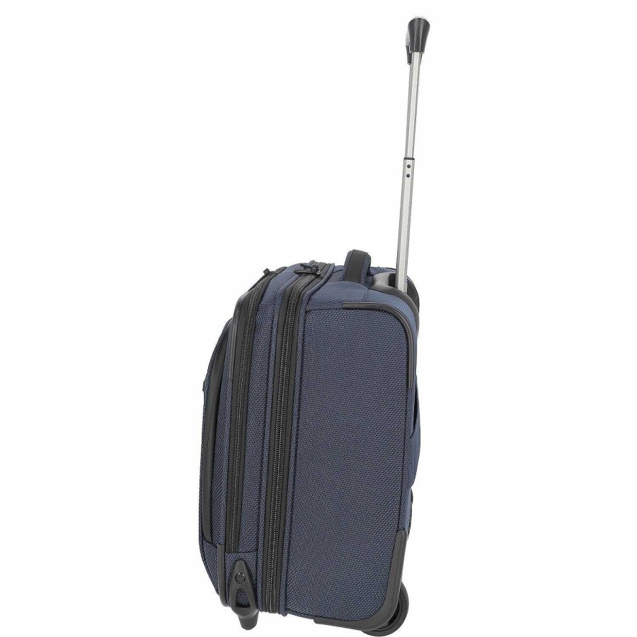 Travel Luggage Travelite | Travelite Meet 2-Wheel Business Trolley Rfid 38 Cm Laptop Compartment