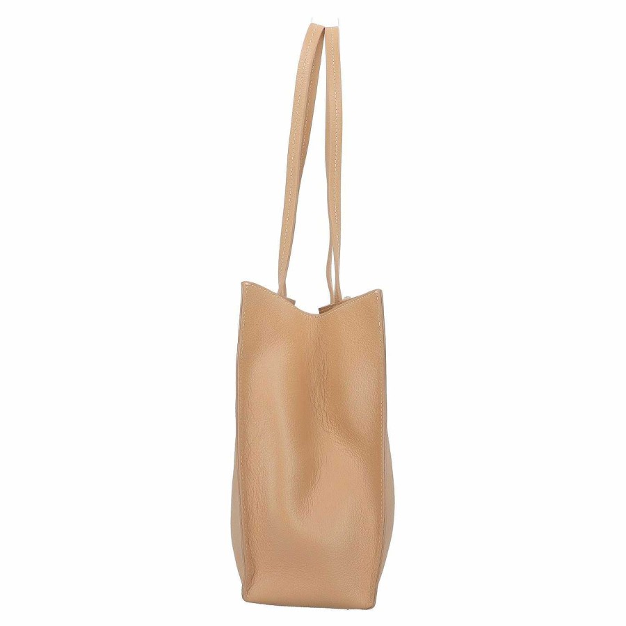 Bags Patrizia Pepe | Patrizia Pepe New Shopping Shopper Bag Leather 37.5 Cm