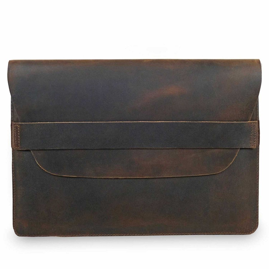 Business Buckle & Seam | Buckle & Seam Terra Laptop Sleeve Leather 35 Cm