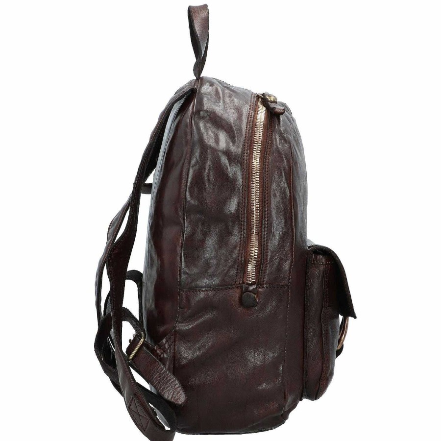 Backpacks Campomaggi | Campomaggi Grecale City Backpack Leather 35 Cm