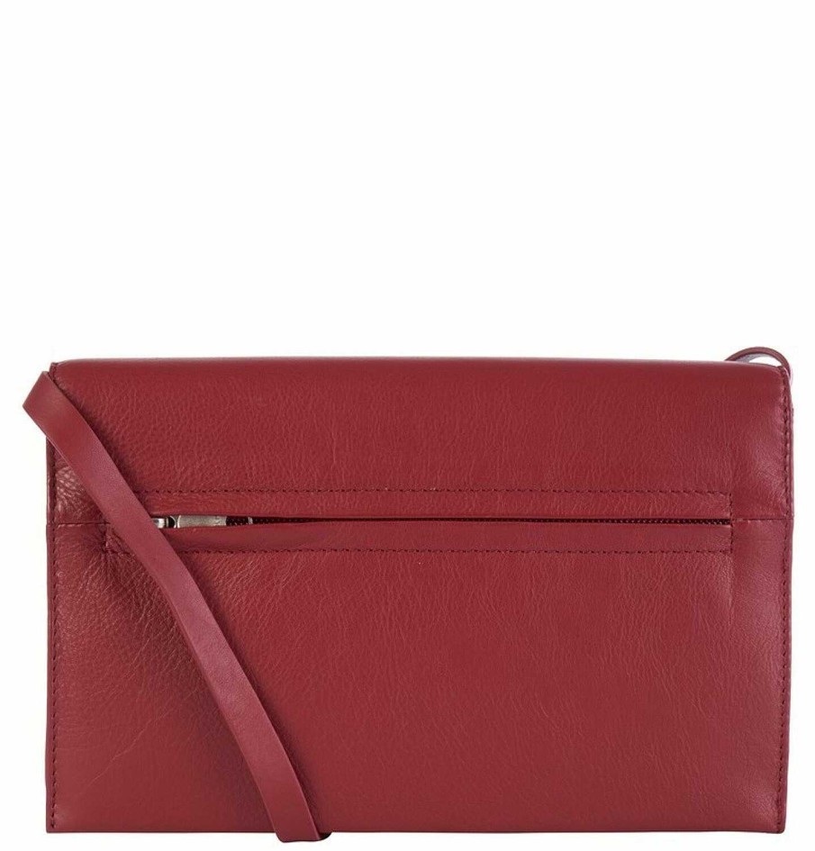 Bags Voi | Voi Soft Leila Clutch Bag Leather 23 Cm