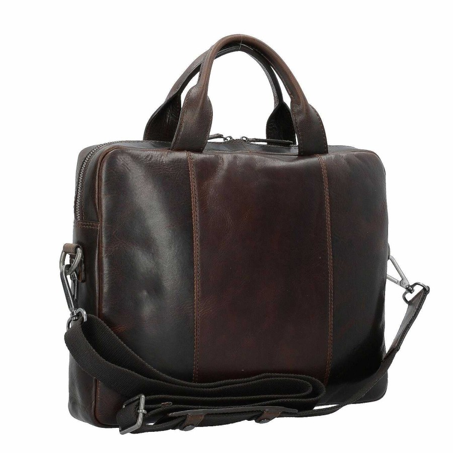 Business Leonhard Heyden | Leonhard Heyden Roma Briefcase Leather 37 Cm Laptop Compartment