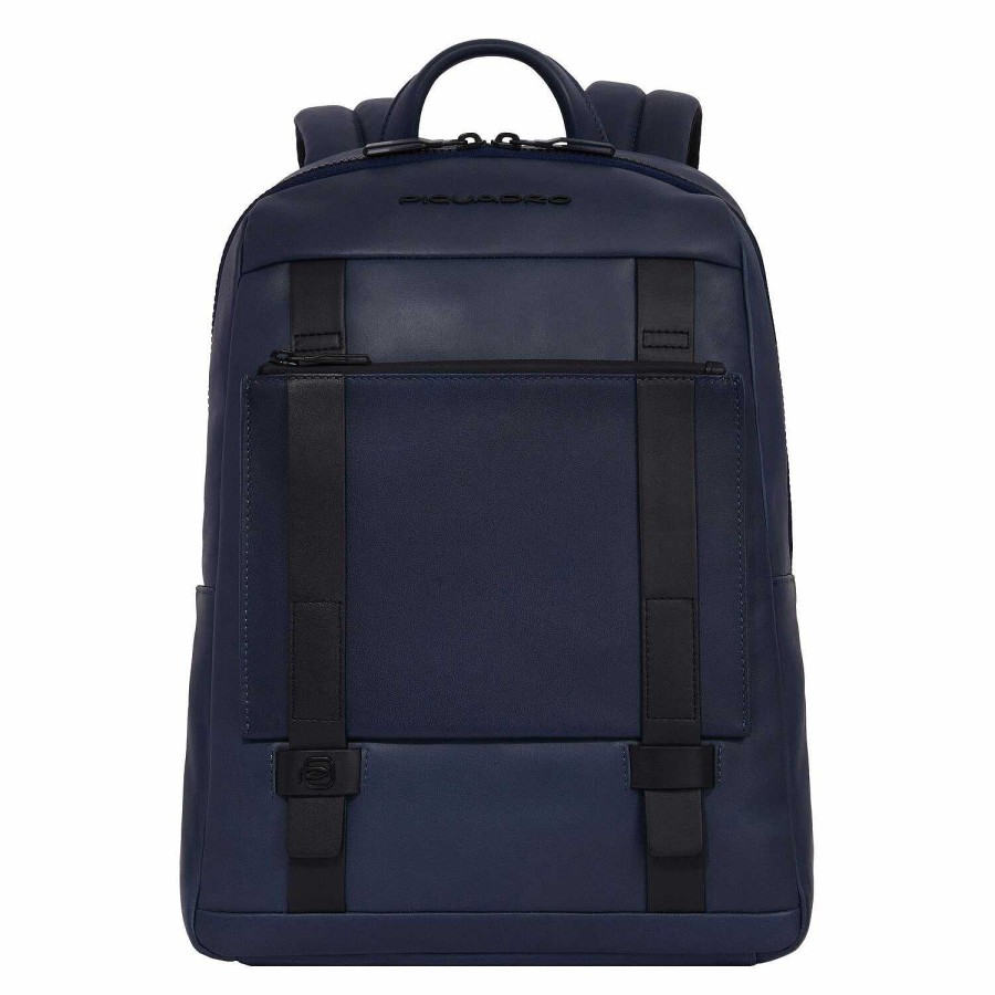 Backpacks Piquadro | Piquadro David Backpack Rfid Protection 35 Cm Laptop Compartment