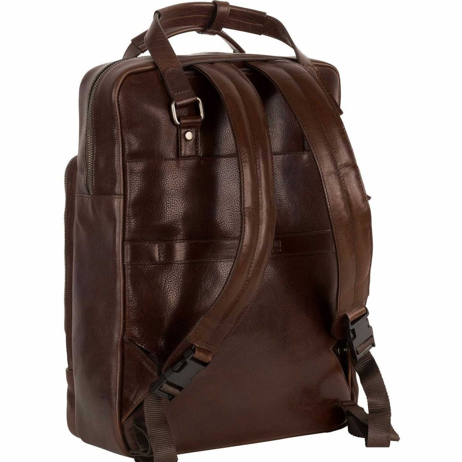 Business Leonhard Heyden | Leonhard Heyden Roma Backpack Leather 42 Cm Laptop Compartment