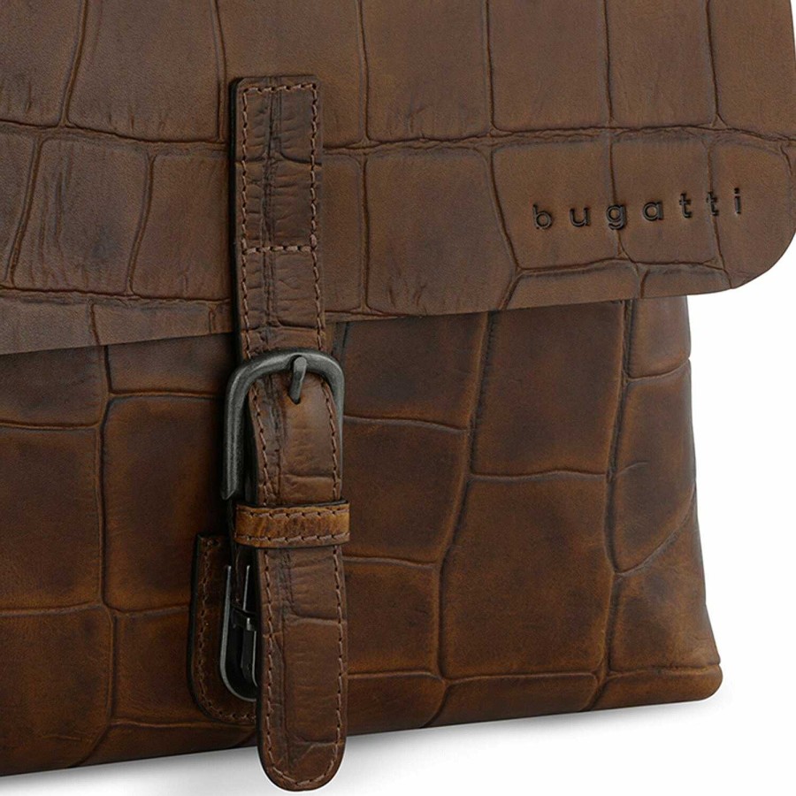 Business bugatti | Bugatti Nevio Briefcase Messenger Leather 30 Cm