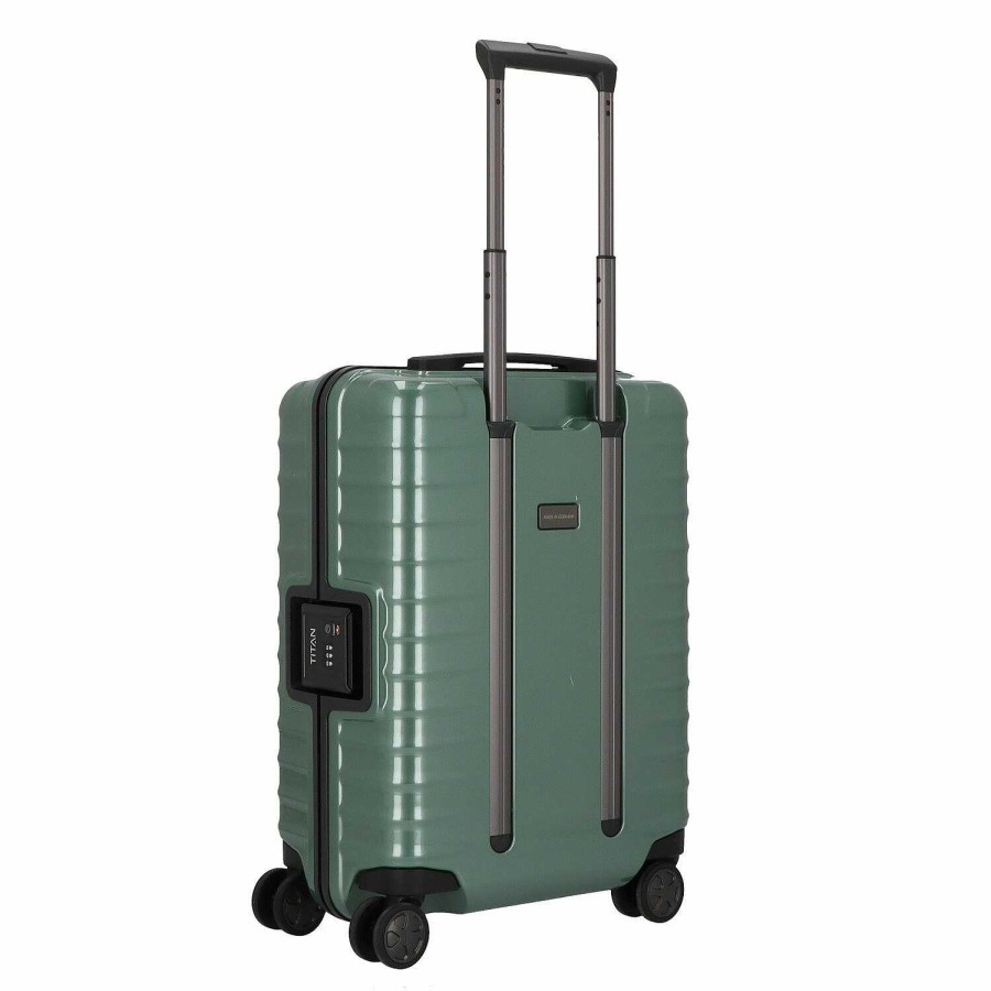 Travel Luggage Titan | Titan Litron Frame 4 Wheels Cabin Trolley 55 Cm