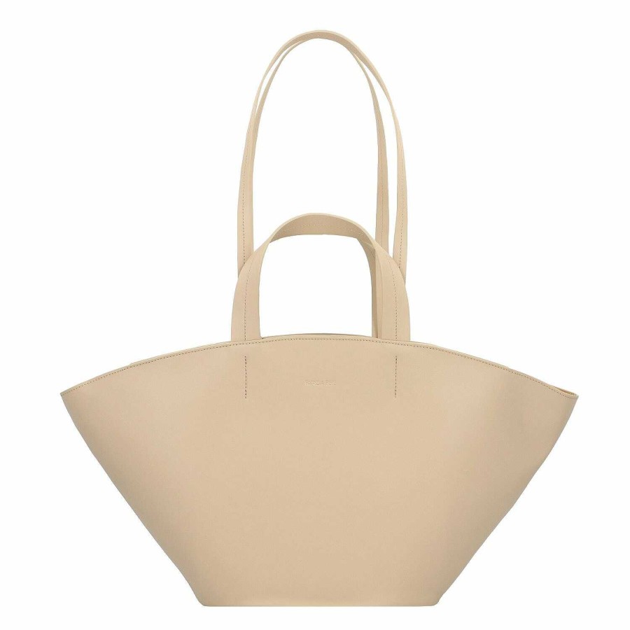 Bags Patrizia Pepe | Patrizia Pepe Minimal City Shopper Bag Leather 52 Cm