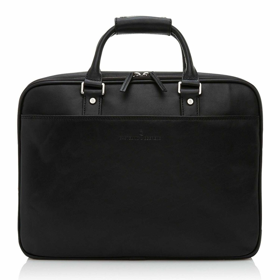 Business Castelijn & Beerens | Castelijn & Beerens Verona Briefcase Rfid Leather 43 Cm Laptop Compartment