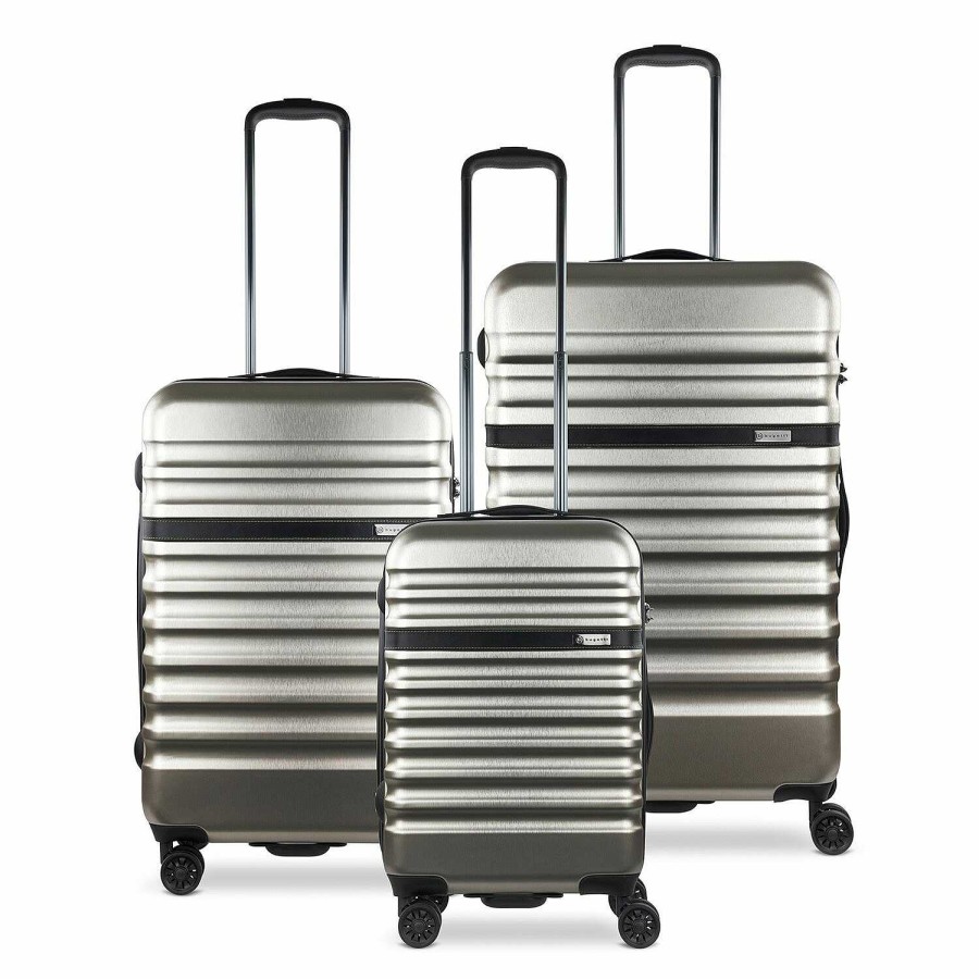 Travel Luggage bugatti | Bugatti Corium 4-Wheel Suitcase Set 3 Pieces.