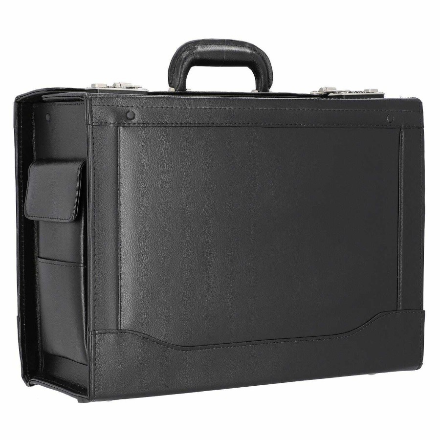 Travel Luggage Alassio | Alassio Pilot Case Leather 45 Cm Laptop Compartment