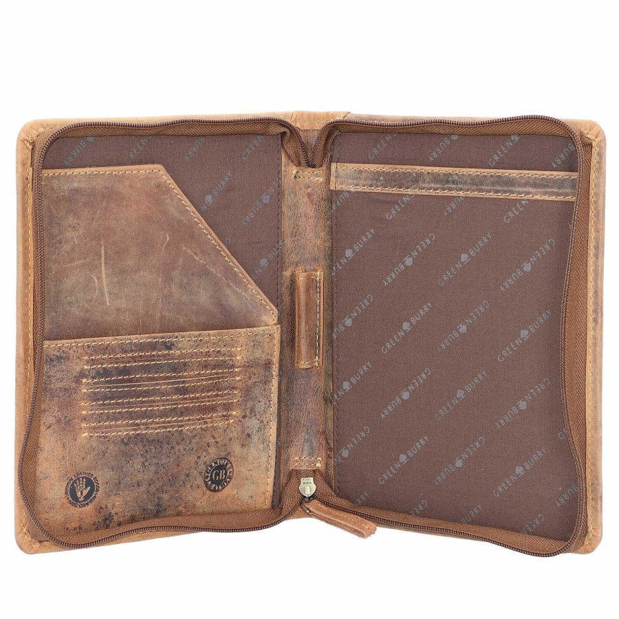 Business Greenburry | Greenburry Vintage Leather Writing Case 24 Cm