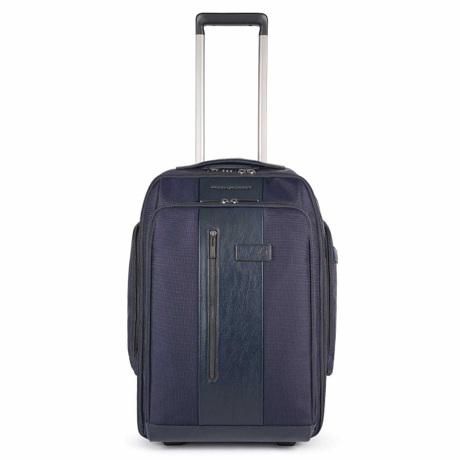 Travel Luggage Piquadro | Piquadro Brief 2-Wheel Backpack Trolley 53 Cm Laptop Compartment