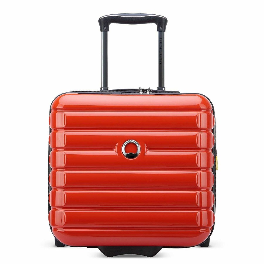 Travel Luggage Delsey Paris | Delsey Paris Shadow 5.0 4-Wheel Business Trolley 38 Cm Laptop Compartment With Expansion Fold