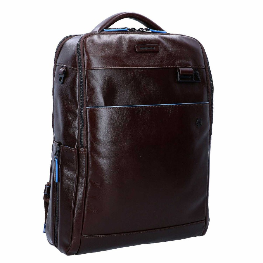 Business Piquadro | Piquadro B2 Backpack Leather 41 Cm Laptop Compartment