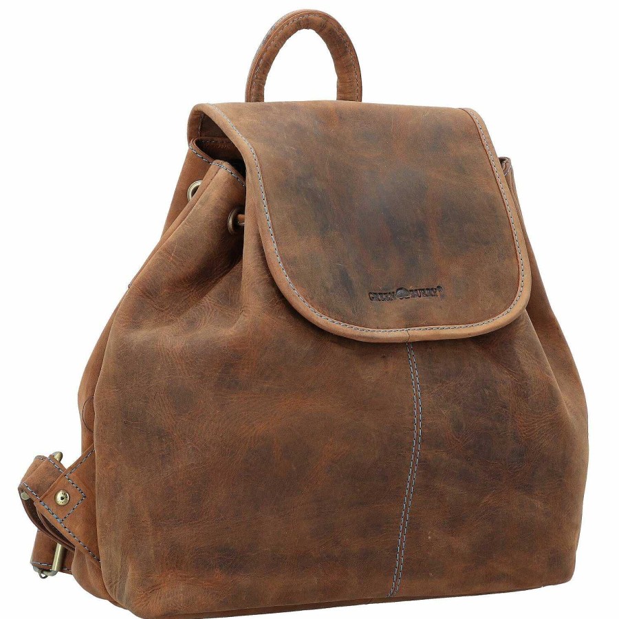 Backpacks Greenburry | Greenburry Vintage Santana City Backpack Leather 30 Cm