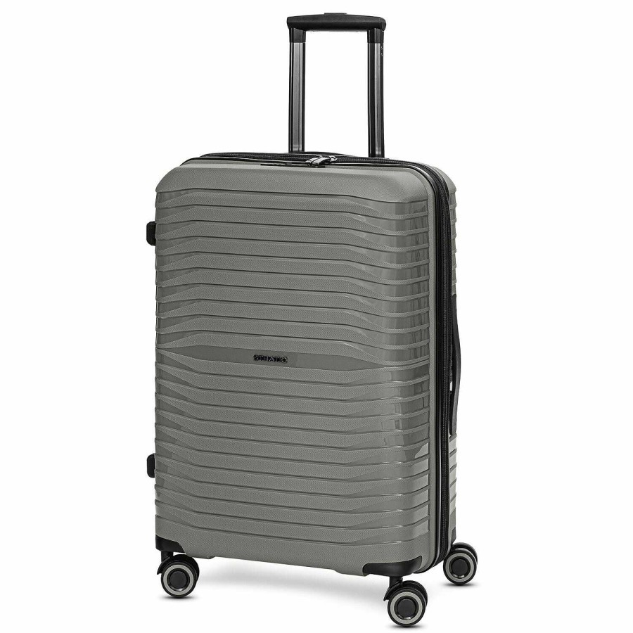 Travel Luggage Stratic | Stratic Shine 4 Wheel Suitcase Set 3 Pieces