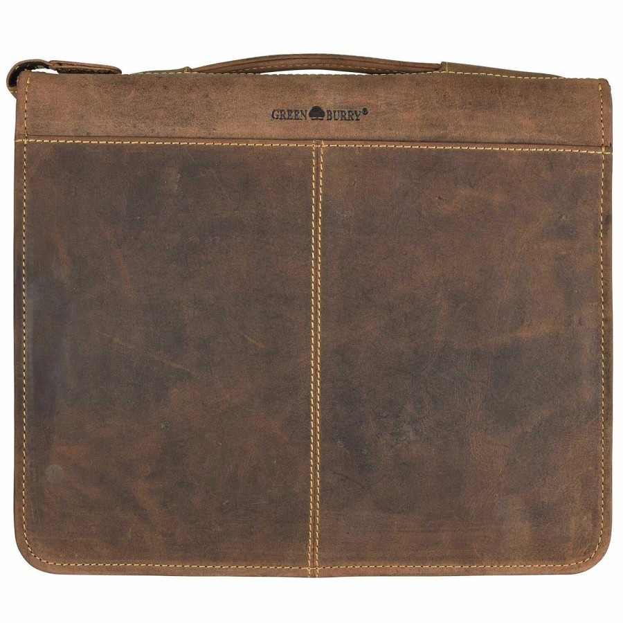 Business Greenburry | Greenburry Vintage Ring Binder Leather 29 Cm