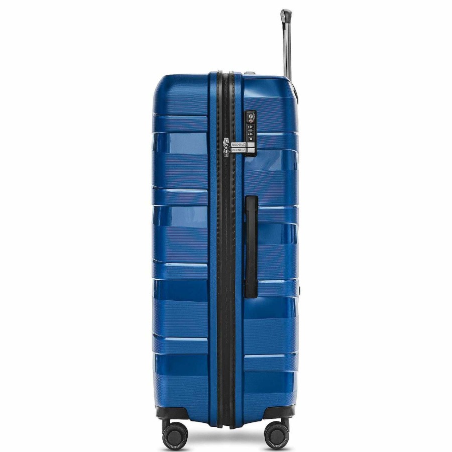 Travel Luggage Redolz | Redolz Essentials 10 3-Set 4-Wheel Suitcase Set 3-Piece