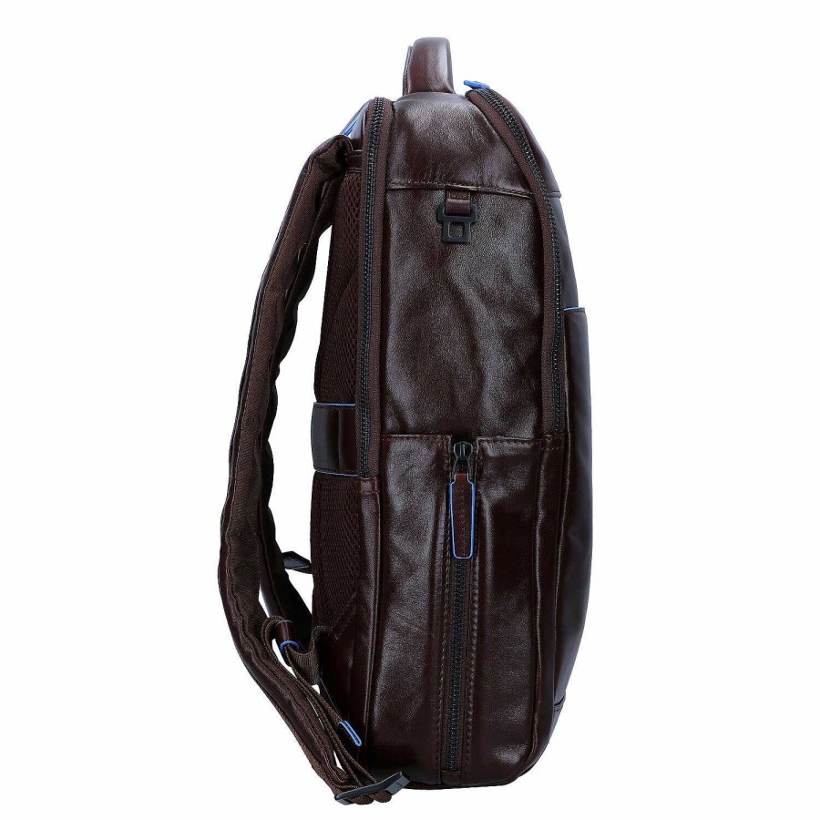 Business Piquadro | Piquadro B2 Backpack Leather 41 Cm Laptop Compartment