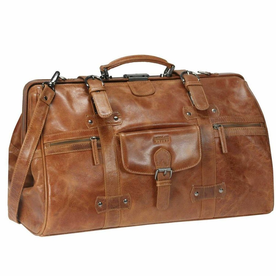 Business Greenland Nature | Greenland Nature Light Doc-Traveler Doctor'S Case Leather 51 Cm