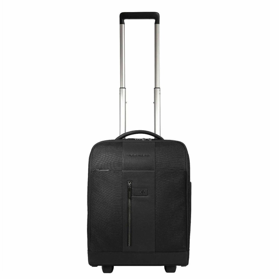 Travel Luggage Piquadro | Piquadro Letter 2 2 Wheels Cabin Trolley 45 Cm