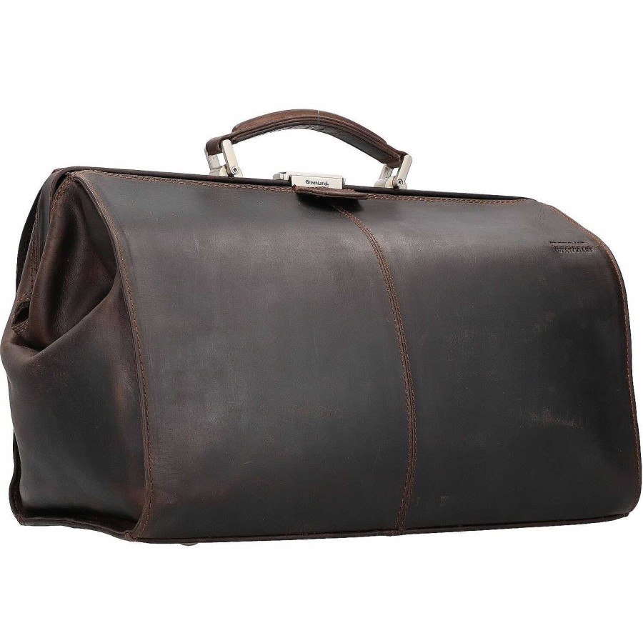 Business Greenland Nature | Greenland Nature Westcoast Doctor'S Bag Leather 41 Cm